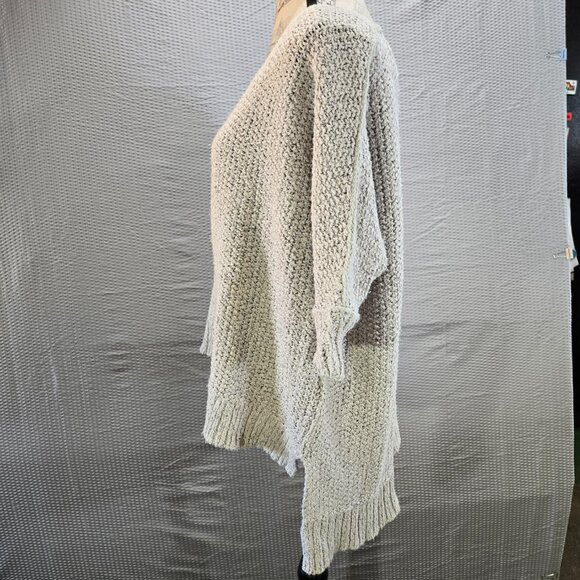 Free People Oversized Cozy Cat Chunky Pullover Knit Sweater XS Slouchy Boxy Boho - Picture 4 of 13